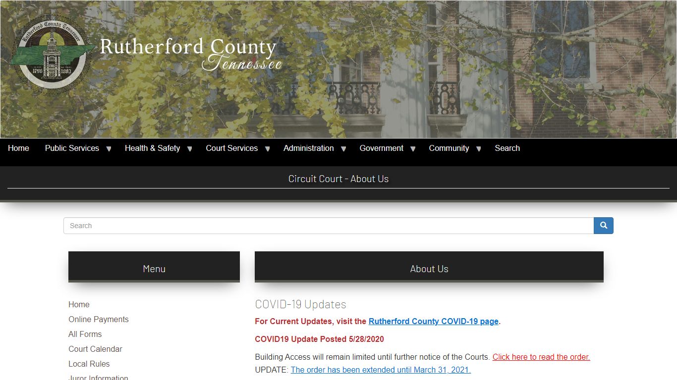 Rutherford County, TN - About Us | Circuit Court Clerk